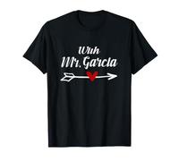 Mr. Garcia Mrs. Garcia A Juego Pareja Casados Matrimonio Camiseta