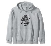 Mr. Good Lookin' Is Cookin' Funny Chef Cocina Humor Sudadera con Capucha