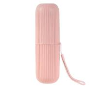 Mr. Goodsy® Neceser Cepillo Dientes y Pasta, Estuche de Cepillo de Dientes portátil, Soporte de Cepillo de Dientes de Viaje Rosa