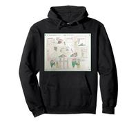 Mr. Ice Cream y Ratty The Ghost Comic Strip Sudadera con Capucha