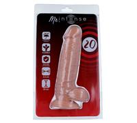 MR Intense Dildo Realista 20 Cm - Tacto Suave Con Diseño Natural Para Uso Versátil