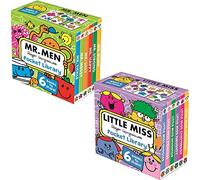 Mr. Men And Little Miss Pocket Library 2 Books Box Set By Roger Hargreaves