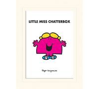 Mr Men & Little Miss Chatterbox - Estampado (30 x 40 cm), multicolor