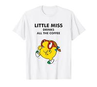 Mr. Men Little Miss Meme - Little Miss Drinks All The Coffee Camiseta