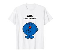Mr. Men Little Miss Meme - Mr. Overthinker - Mr. Worry Camiseta