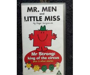 Mr.Men-Mr.Strong Is King of the... [Reino Unido] [VHS]