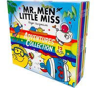 Mr. Men & Little Miss Adventures Collection 12 Books Box Set by Roger Hargreaves
