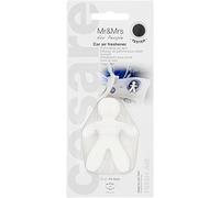 Mr & Mrs Fragrance Cesare Ambientador Coche, Eva, Blanco, 6 x 4 x 8 cm