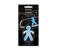 Mr & Mrs Fragrance Cesare - Ambientador de Coche, EVA, Azul, 6 x 4 x 8 cm