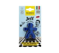 Mr&Mrs Fragrance Jeff Chrome Lotus Flowers ambientador para coche azul
