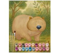 Mr. & Mrs. Panda Pintar por números Wombat Design 40 x 50 cm Sin marco - diciendo, divertidos, Australia, motivación, ideas de regalos, dichos divertidos, amante de los animales