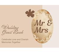 Mr & Mrs: Wedding Guest Book with Gift Log & Photo Pages: Elegant Landscape Sign In Book for Reception | Cream Paper Keepsake for Memories, Advice & Well Wishes (8.25 x 6 inch)