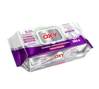 Mr. OXY Maxima Toallitas de limpieza multiusos - Sin rayas, desengrasante y secado rápido, aroma a brisa de lavanda - con vinagre blanco y bicarbonato de sodio - Sin enjuague, fácil limpieza (paquete
