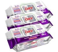 Mr. OXY Maxima Toallitas de limpieza multiusos - Sin rayas, desengrasante y secado rápido, aroma a brisa de lavanda - con vinagre blanco y bicarbonato de sodio - Sin enjuague, fácil limpieza (paquete
