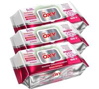 Mr. OXY Maxima Toallitas de limpieza multiusos - Sin rayas, desengrasante y secado rápido, aroma a flor de cerezo - Con vinagre blanco y bicarbonato de sodio - Sin enjuague, fácil limpieza (paquete de