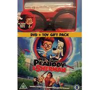 Mr Peabody & Sherman Region 2 DVD English with Mr Peabody Glasses and Bow Tie Toy Gift Pack