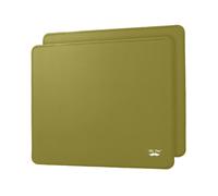 Mr. Pen - Alfombrilla de rat n de 32 x 29 cm (paquete de 2), color verde, para rat n inal mbrico, para ordenador, gaming, port til