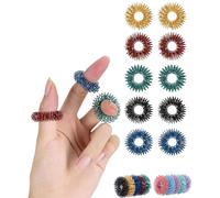 Mr. Pen Anillos Sensoriales Puntiagudos, Paquete de 10, Juguetes para Aliviar el Estrés y Ansiedad, Masajeador para Autismo