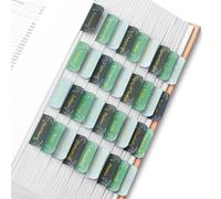 Mr. Pen- Bible Tabs 75 pestaas Forest Mist Gold Foil Foil en relieve Pestaas Bblicas Laminadas para mujeres y hombres Pestaas bblicas para estud