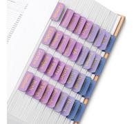 Mr. Pen- Bible Tabs 75 pestaas The Roseate Dusk Gold Foil en relieve Pestaas Bblicas Laminadas para mujeres y hombres Pestaas bblicas para estud