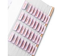 Mr. Pen- Bible Tabs 75 Tabs Baby Pink Pink Bronce Foil en relieve Pestaas Bblicas Laminadas para mujeres y hombres Pestaas bblicas para estudios