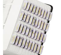 Mr. Pen- Bible Tabs 75 Tabs Diseo de mrmol Foil de oro Pestaas bblicas Laminadas para mujeres y hombres Pestaas bblicas para estudios Pestaas