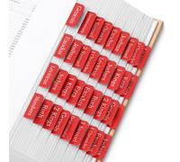 Mr. Pen- Biblia pestaas 75 pestaas pestaas bblicas rojas saturadas para mujeres y hombres pestaas bblicas para estudios pestaas de ndice bbl