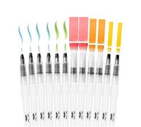 Mr. Pen - Bolígrafos de acuarela, 12 piezas, juego de pinceles de acuarela, bolígrafos de acuarela para adultos, bolígrafo de pincel de agua, bolígrafos de acuarela, juego de pinceles de acuarela,