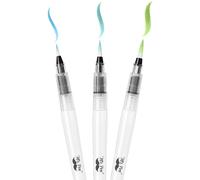 Mr. Pen - Bolígrafos de acuarela, paquete de 3, juego de pinceles de acuarela, bolígrafos de acuarela para adultos, bolígrafo de pincel de agua, bolígrafos de acuarela, juego de pinceles de acuarela,