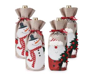 Mr. Pen - Bolsa para botellas de Navidad