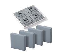 Mr. Pen - Borrador amasado, paquete de 4, gris, borradores artísticos para dibujar