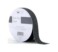 Mr. Pen - Cinta de agarre, 1 pulgada, 20 pies, cinta antideslizante, cinta de agarre negra para escaleras, cinta antideslizante, cinta de fricción, agarres de escalera antideslizante, rollo de cinta