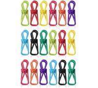 Mr. Pen - Clips para patatas fritas, paquete de 18, clips de 2 pulgadas, clips recubiertos de PVC para paquetes de alimentos, clip de bolsa de patatas fritas, clips para bolsas de alimentos, clips