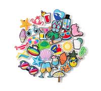 Mr. Pen - Colgantes, 30 paquetes, bonitos abalorios, unisex, dijes de decoración para pulseras, chaquetas, bolsos, etc., No es una piedra preciosa