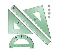 Mr. Pen - Conjunto de geometría, juego de geometría verde