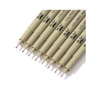 Mr. Pen- Dibujo de dibujo para artistas 0.5 mm 8 Pack Colorfle Artist Pens Micro Pens para dibujar bolgrafos de tinta para dibujar bolgrafos de boc