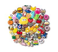 Mr. Pen - Dijes diferentes, paquete de 60, dijes de PVC al azar, dijes decorativos para decoración, abalorios, bonitos abalorios, paquete de abalorios, dijes aleatorios, dijes aleatorios de PVC de