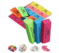 Mr. Pen- Erasers Eraser de lpices 12 Pack Neon Colors Neon Brasers Erasers para dibujar borrador de lpiz Eras de borrador para nios borradores de