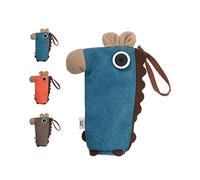 Mr. Pen - Estuche de lápices de pie, estuche de lápices de animales, burro azul, estuche para niños para niños, estuche de lápices de pie, bonito estuche para lápices para niñas y niños, estuche para