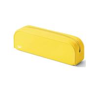Mr. Pen - Estuche de silicona para lápices, amarillo, diseño estético multiusos, estuche estético pequeño, bolsa de maquillaje de silicona