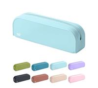 Mr. Pen - Estuche de silicona para lápices, estuche estético para mujeres, bolsa de maquillaje, bolsa multifuncional para artículos de papelería, cosméticos y artículos eléctricos