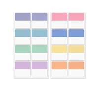 Mr. Pen - Etiquetas Adhesivas, Pestañas de Índice de 1 pulgada, 240 unidades