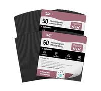 Mr. Pen - Hojas magnéticas adhesivas, 4 x 4 pulgadas, paquete de 50, hoja magnética, papel magnético, hojas de papel magnético, hojas magnéticas con respaldo adhesivo, hoja magnética flexible, imanes