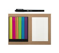 Mr. Pen - Juego de cintas y notas para resaltar la Biblia - 331 pesta as adhesivas transparentes con tiras para resaltar libros