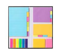 Mr. Pen - Juego de notas adhesivas, pestañas de notas adhesivas, paquete de 410 unidades, notas adhesivas divisoras, suministros escolares o de oficina, para libros, Biblia