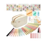 Mr. Pen - Kit de diario bíblico, suministros de estudio bíblico, resaltadores y bolígrafos sin sangrado, bolígrafos bíblicos, kit de diario bíblico para regalo, herramientas de estudio bíblico, kit de