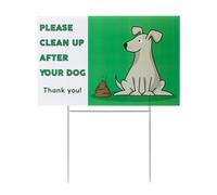 Mr. Pen No Dog Poop Signs for Yard Clean After Your Dog Signs No Dog Pooping Dog Signs for Yard Se ales de excremento de perro para c sped Dog