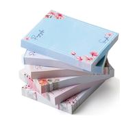 Mr. Pen - Notas adhesivas, 1.5 x 2 pulgadas, 6 blocs, 60 hojas, pequeñas notas adhesivas florales, mini notas adhesivas, notas adhesivas pequeñas, blocs de notas adhesivas, notas adhesivas de colores,