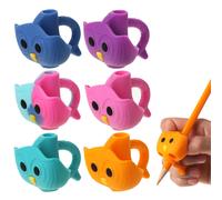 Mr. Pen Owl Pencil Grips 6 piezas de gel de silicona lindo se adapta a lpices, bolgrafos, crayones