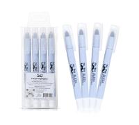 Mr. Pen - Paquete de 4 resaltadores de gel para Biblias, sin sangrado, sin sangrado, marcadores b blicos, resaltadores de gel para Biblias.